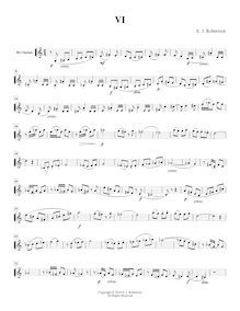 Partition No.6, 10 Duos pour flûte et clarinette, Op.56, Robertson, Ernest John par Ernest John Robertson