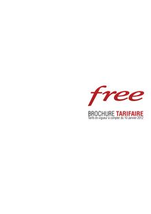 Tarifs free mobile