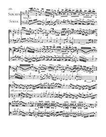 Partition No.6, sonates pour 2 Violoncellos, Book II, Sonates a Deux Violonchelles