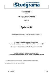 Bac2016-physique-chimie-spécialité-pondichéry