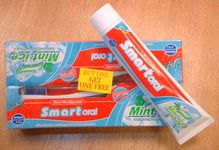 Visuels de l emballage des dentrifices "Smart oral_Mint ice" 18/12/2007