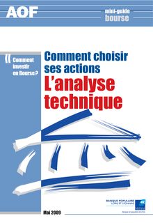 L analyse technique - Banque Populaire Loire et Lyonnais