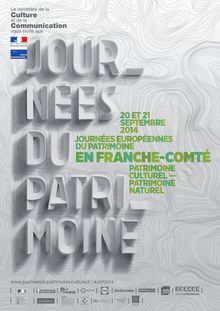 Programme des journées du patrimoine en Franche-Comté