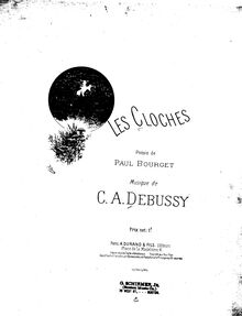Partition No.2: Les Cloches, 2 Romances, Debussy, Claude