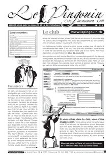 Le club - Le Pingouin