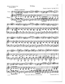 Partition complète, Petite ecole de la mélodie, 20 petites pièces très faciles pour le violon avec accomp. de piano en 3 suites
