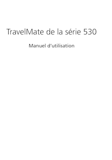 Notice Ordinateur portable Acer  TravelMate 53X