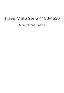 Notice Ordinateur portable Acer  TravelMate 4150