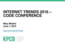 Les cinq grandes tendances d Internet en 2016