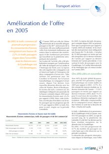 Année économique et sociale 2005 en Martinique
