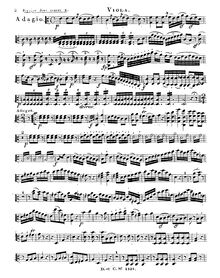 Partition viole de gambe, corde Trio, op.2, C major, Eybler, Joseph par Joseph Eybler