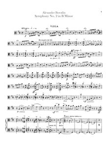 Partition altos, Symphony No. 2, Borodin, Aleksandr