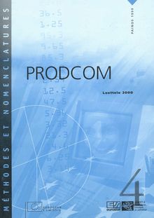 PRODCOM. Luettelo 2000