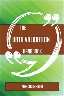 The Data validation Handbook - Everything You Need To Know About Data validation