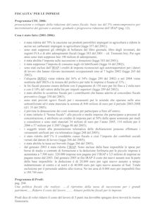 FISCALITA  PER LE IMPRESE Programma CDL 2006: prosecuzione ...