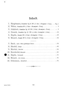 Partition de piano, partition de violon, corde quatuors, Op.3