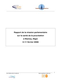 Rapport de la mission parlementaire sur la santé de la procréation ...