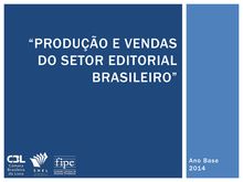Ventes de livres au Brésil 2014 (SNEL)