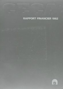 Rapport financier 1982