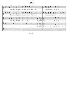 Partition Tornate, o cari baci, SWV 16, italien madrigaux, Schütz, Heinrich