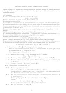 Deuxième composition de Mathématiques 2002 CAPES de mathématiques CAPES (Externe)