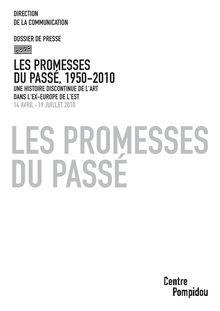 Dossier de presse (PDF ; 1,0 Mo) - Centre Pompidou