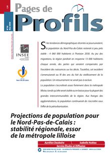 Projections de population pour le Nord-Pas-de-Calais : stabilité régionale, essor de la métropole lilloise