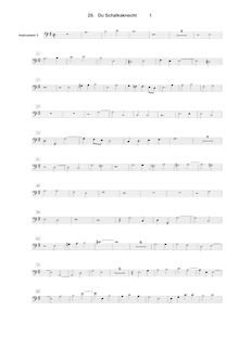 Partition Instrument 3 , partie, Geistliche Chor-Music, Op.11, Musicalia ad chorum sacrum, das ist: Geistliche Chor-Music, Op.11 par Heinrich Schütz
