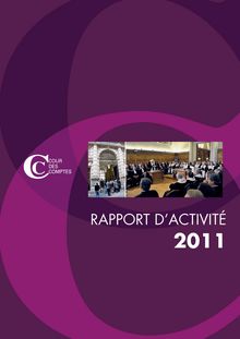 Rapport d activité 2011 de la Cour des comptes