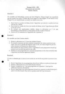 Algorithmique et programmation : niveau II 2003 Tronc Commun Université de Technologie de Belfort Montbéliard
