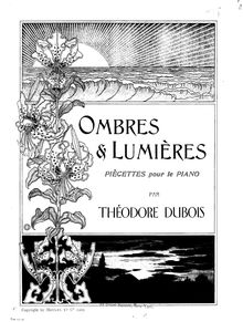 Partition complète, Ombres et Lumières, Dubois, Théodore