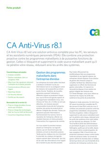 CA Anti-Virus r8.1