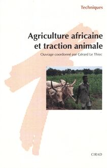 Agriculture africaine et traction animale