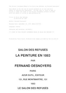 Le Salon des Refusés par Fernand Desnoyers