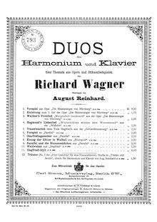Partition complète, Siegfried Idyll, Wagner, Richard par Richard Wagner