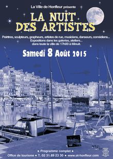 Programme Nuit des Artistes 2015