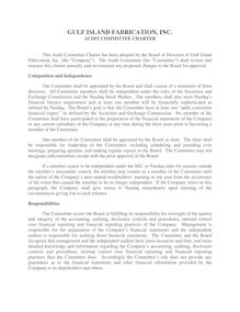 Audit Committee Charter  (N1101714;1)