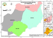 cartographie Penka-Michel et Baloum par kengne isidore