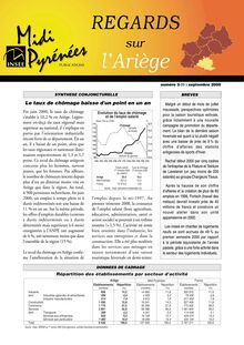 Le salaire annuel net perçu par les habitants de l Ariège : Regards n°3 