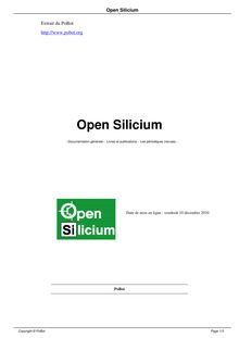 Open Silicium