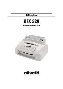 Notice Téléphone et Fax Olivetti  OFX 520