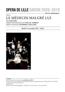 Le Médecin malgré lui_Opéra de Lille PDF - DP Medecin malgre ...