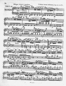Partition No.9 - Rondo, Second Décameron Musical Op.175, Recueil de compositions amusantes