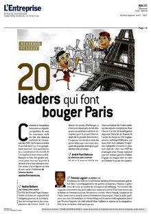 L Entreprise (mai 2007) - leadersqui font bouger Paris