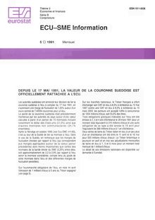 ECU-SME Information. 5 1991 Mensuel
