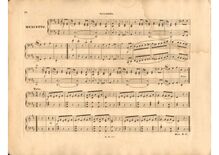Partition , Menuetto, Symphony Hob.I:75, D major, Haydn, Joseph