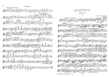 Partition parties complètes, corde quintette No.2 en F major, F major