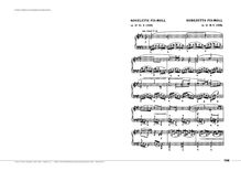 Partition No.8 en F-sharp minor, 8 Novelletten, Schumann, Robert
