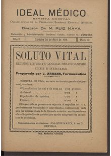 Ideal médico, n. 10 (1918)