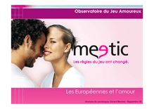 Dossier de presse Les Européennes & l amour Obs JA 250908